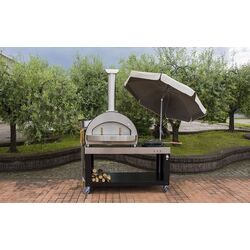 Многофункциональная подставка под печь Alfa ACTAVO160NER 160см (Black) Thumb