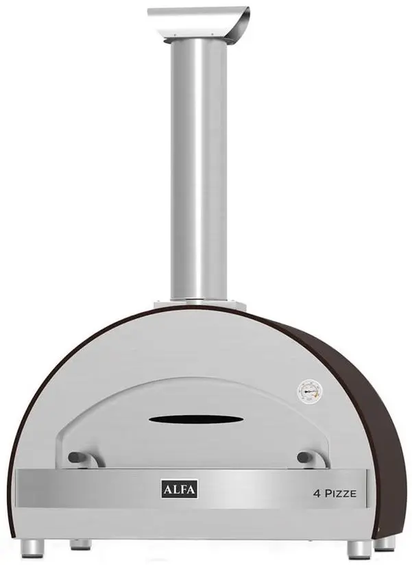 Cuptor pentru pizza pe lemne Alfa 4 Pizze FX4PLRAMT (Сopper)