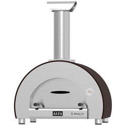 Печь для пиццы на дровах Alfa 5 Minuti FX5MINLRAMT (Сopper) Thumb