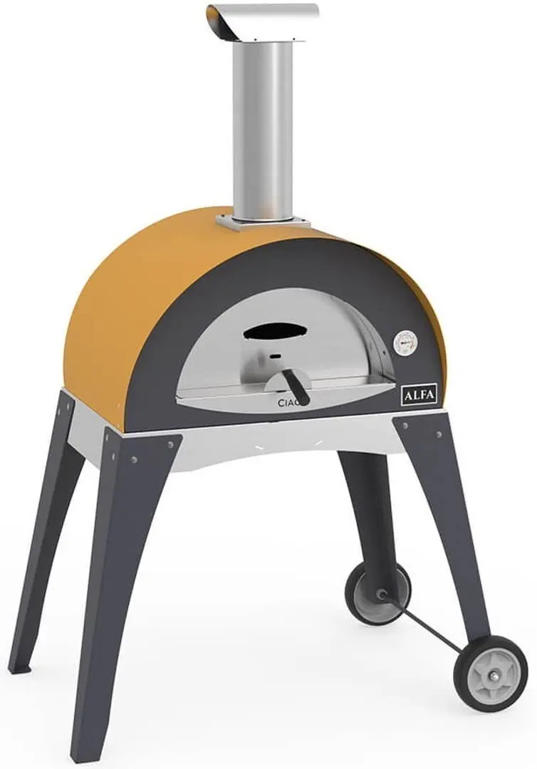 Печь для пиццы на дровах с подставкой Alfa Ciao FXCIAMLGIA (Yellow) - 2