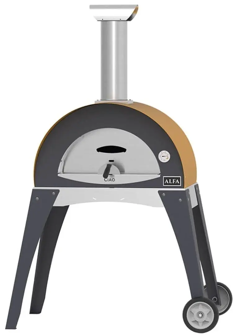 Печь для пиццы на дровах с подставкой Alfa Ciao FXCIAMLGIA (Yellow)