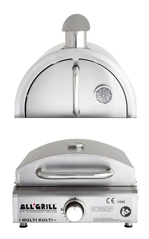 Гриль-печь для пиццы Allgrill Multi-Kulti 201-2 Set (Inox)