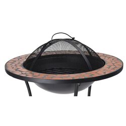 Gratar cu vatra Progarden Mosaic Terra (Black) Thumb