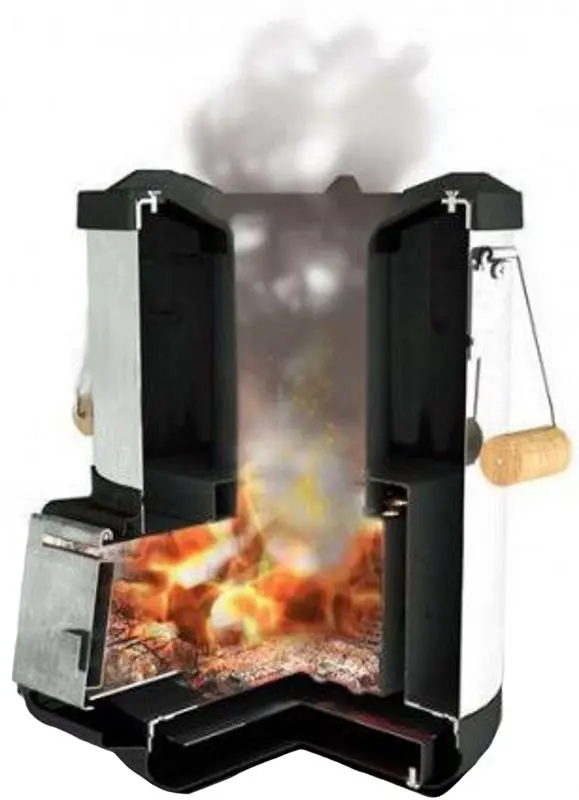 Soba racheta Backer Dragon Outdoor BCR2331 (Inox/Black)