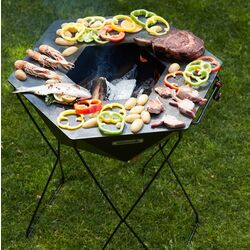 Гриль-очаг Barbecook Rila BC-WOO-6016 (Black) Thumb