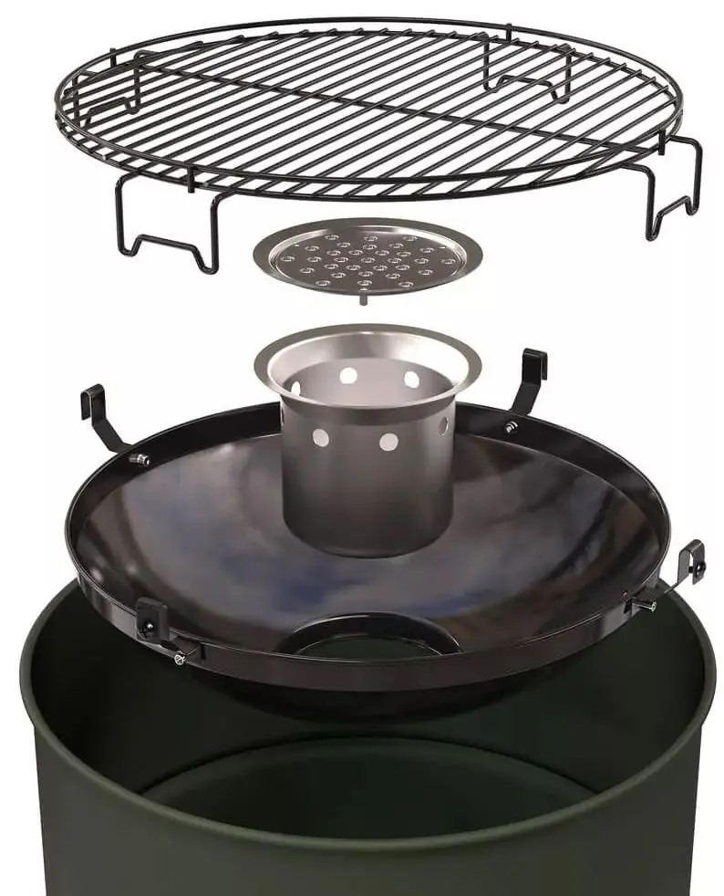 Угольный гриль Barbecook Edson BC-CHA-1022 (Army Green)