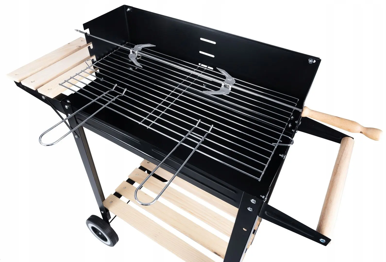 Гриль BBQ GQ4 (Black/Wood)