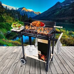 Гриль BBQ GQ4 (Black/Wood) Thumb