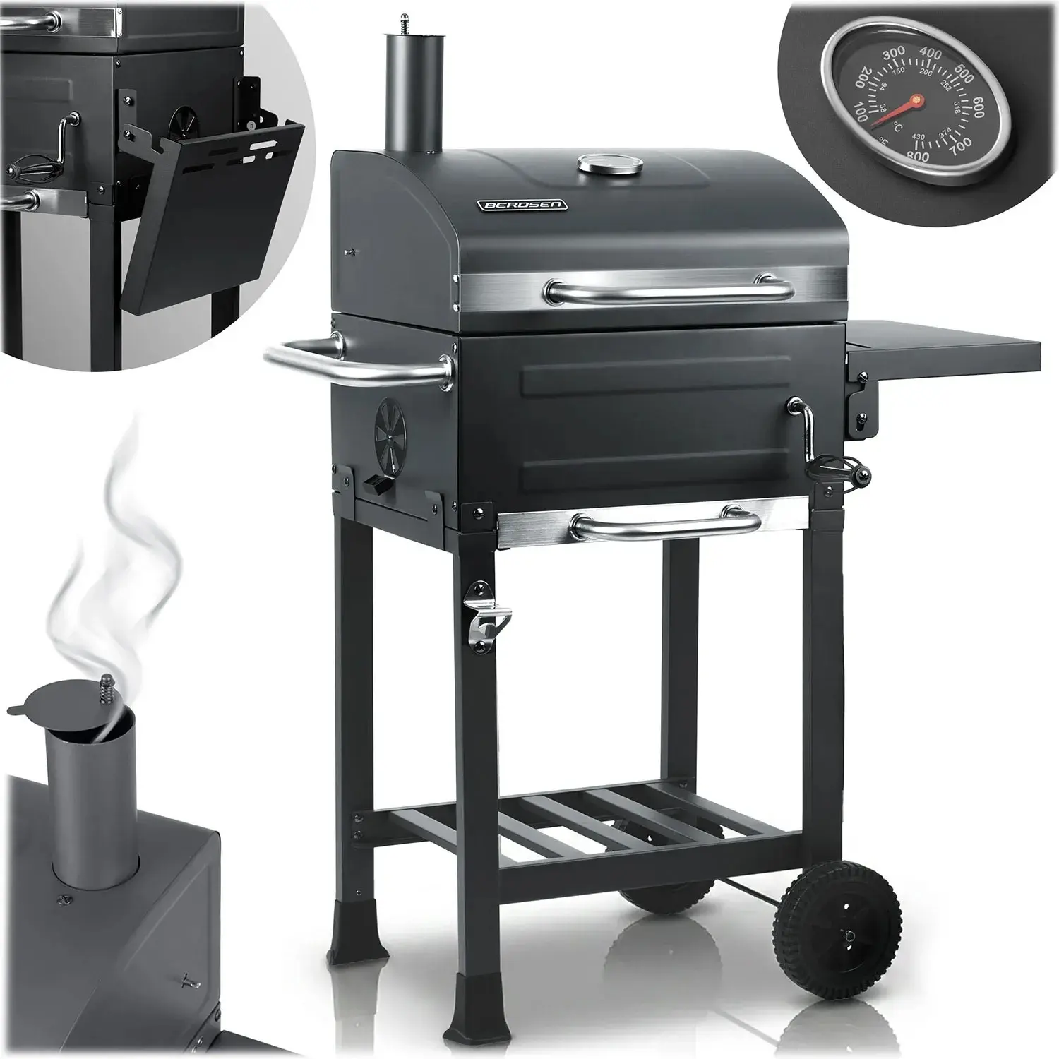 Gratar Berdsen BD-894 389400 (Black/Chrome) - 3