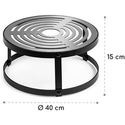 Plasa pentru grătar Blumfeldt Firebowl Savage (Black) Thumb
