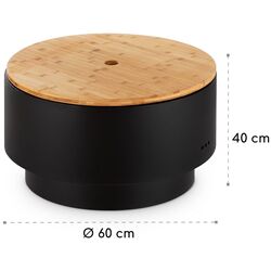 Gratar cu vatra 3in1 Blumfeldt Pompeji 10035515 (Black) Thumb