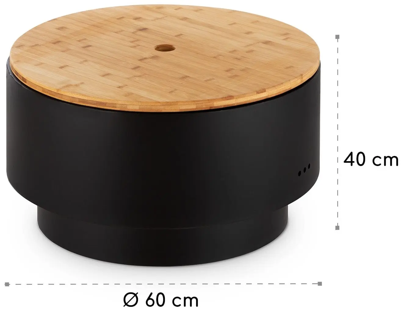 Gratar cu vatra 3in1 Blumfeldt Pompeji 10035515 (Black) - 6