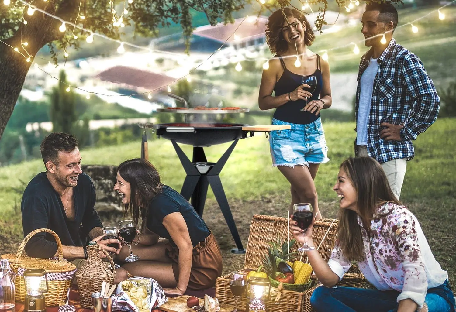 Gratar cu carbuni Blumfeldt Caruso (Black) - 10