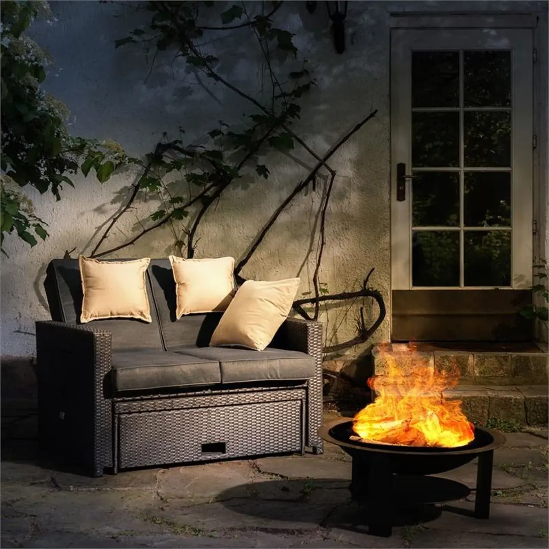 Gratar cu vatra Blumfeldt Mithras 10031450 (Black) - 2