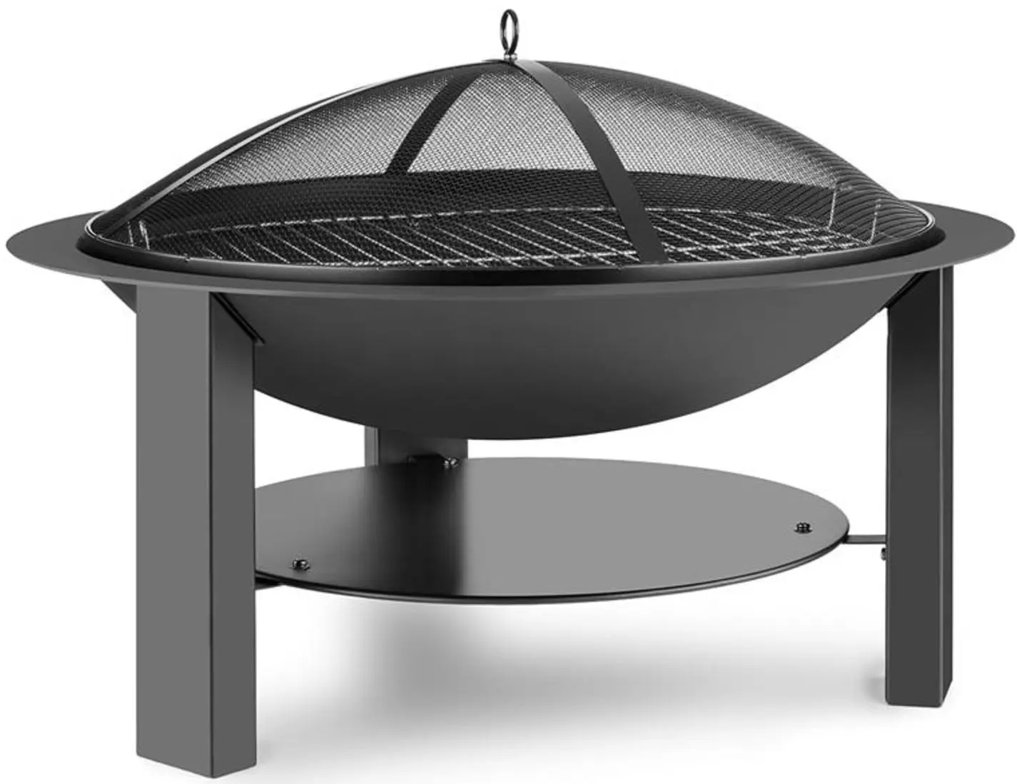 Gratar cu vatra Blumfeldt Mithras 10031450 (Black)