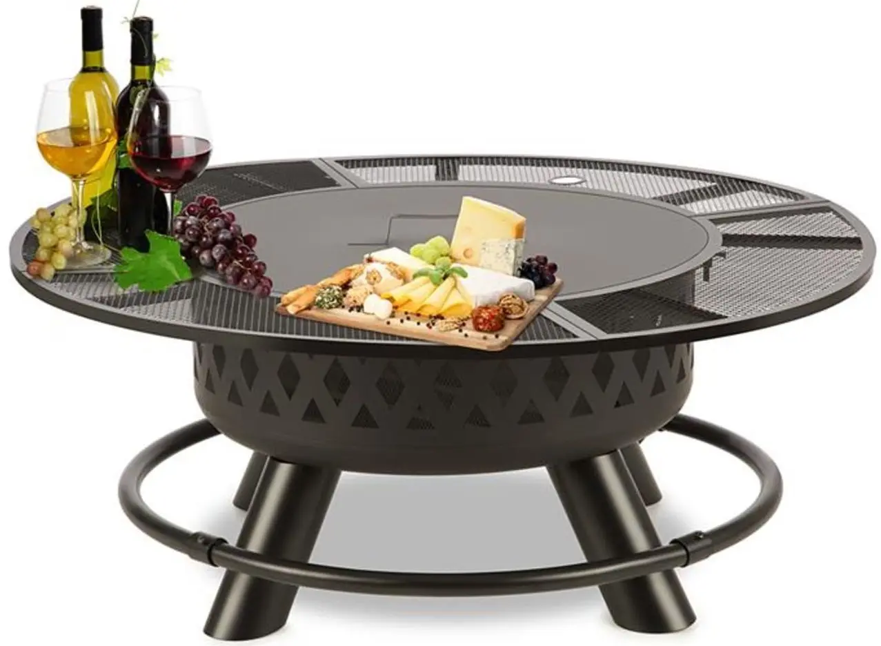 Gratar cu vatra Blumfeldt Rosario 10032141 (Black) - 6