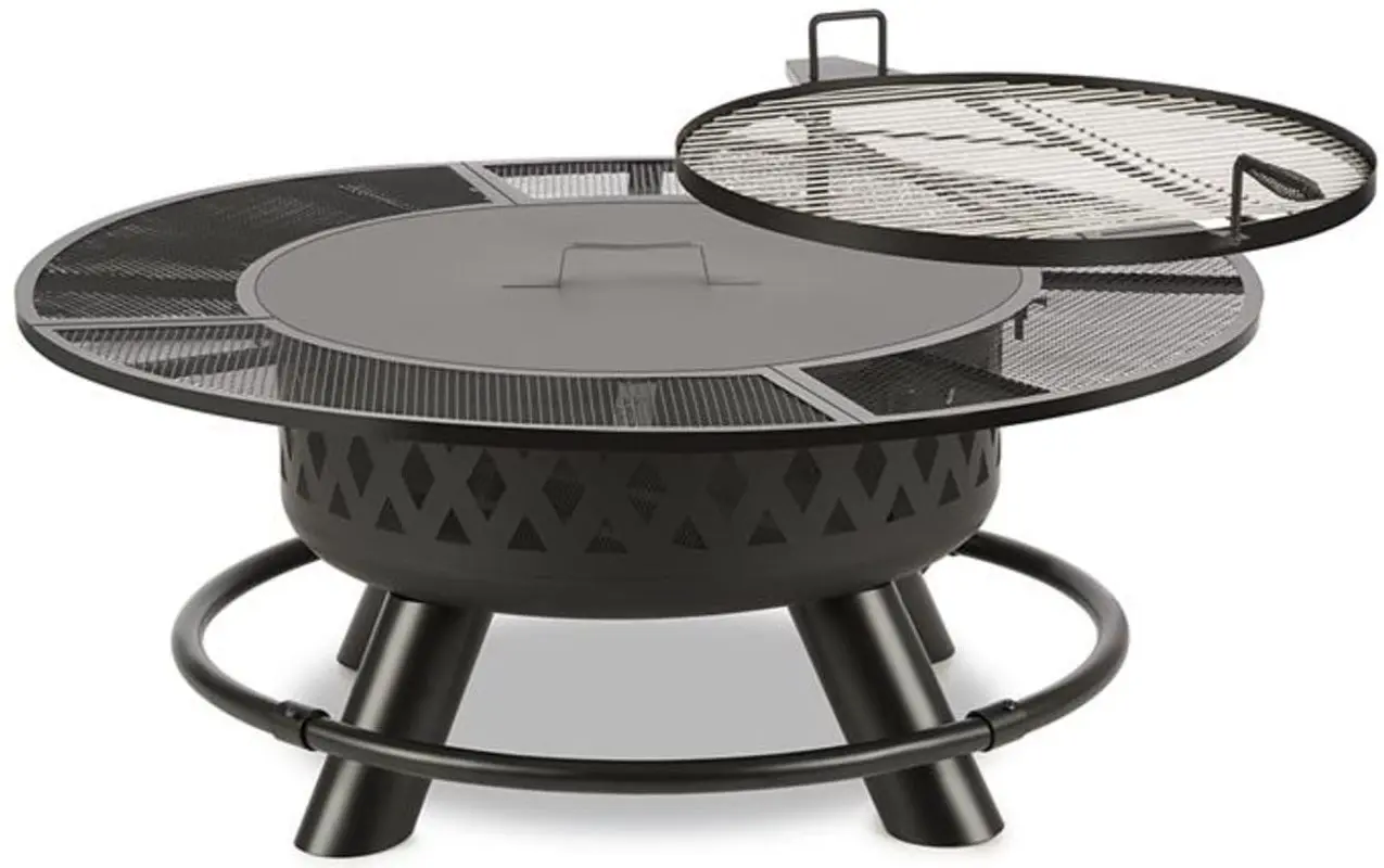 Gratar cu vatra Blumfeldt Rosario 10032141 (Black) - 3