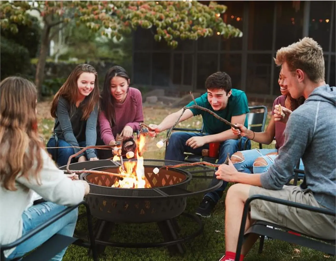 Gratar cu vatra Blumfeldt Rosario 10032141 (Black) - 2