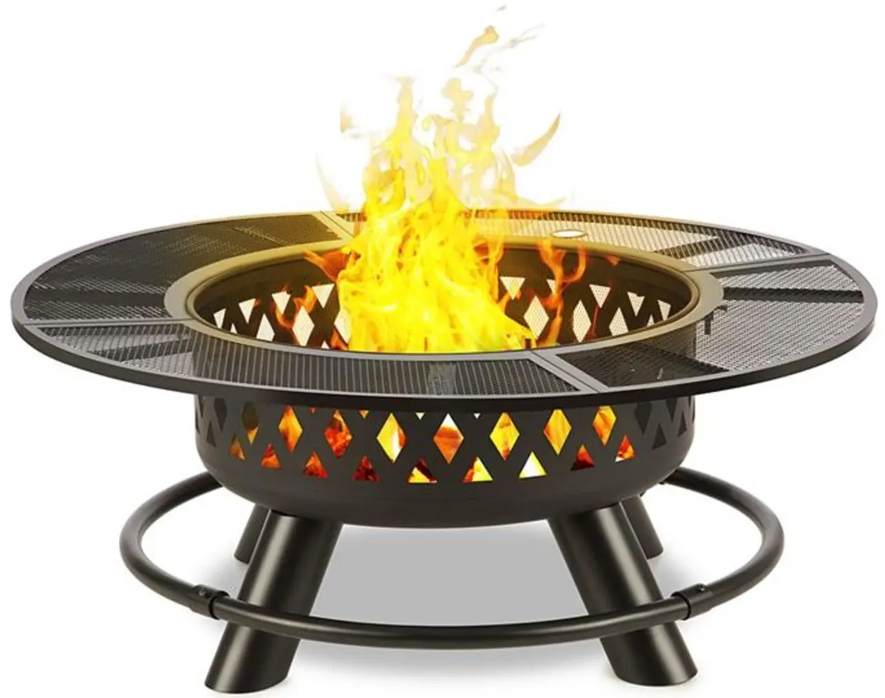 Gratar cu vatra Blumfeldt Rosario 10032141 (Black)