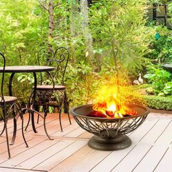 Gratar cu vatra Blumfeldt Tulip 10028582 (Black) Thumb