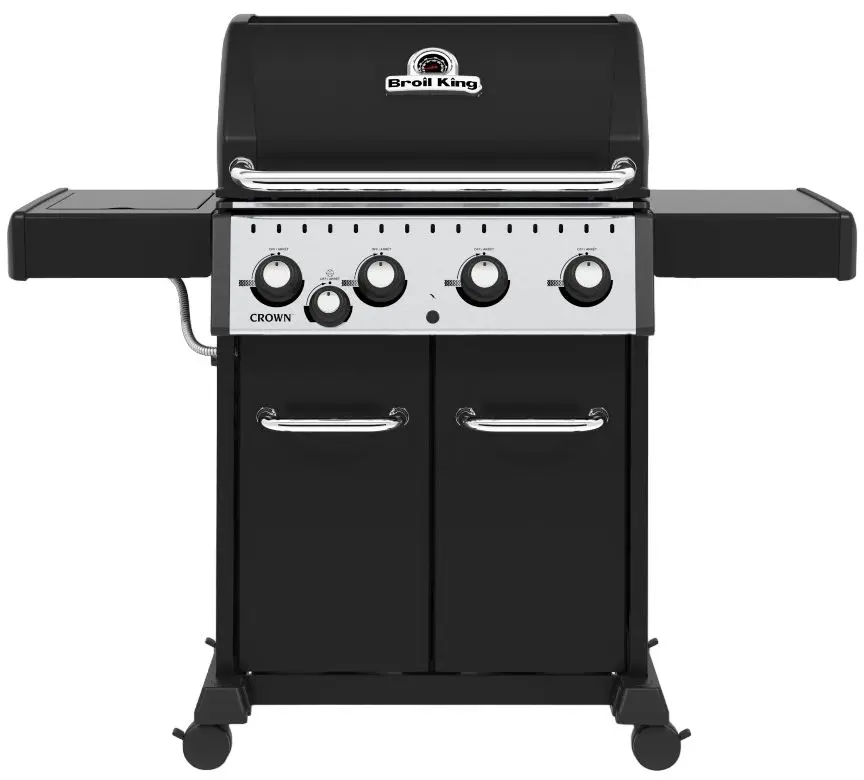 Газовый гриль Broil King Crown 440 (Black/Silver)