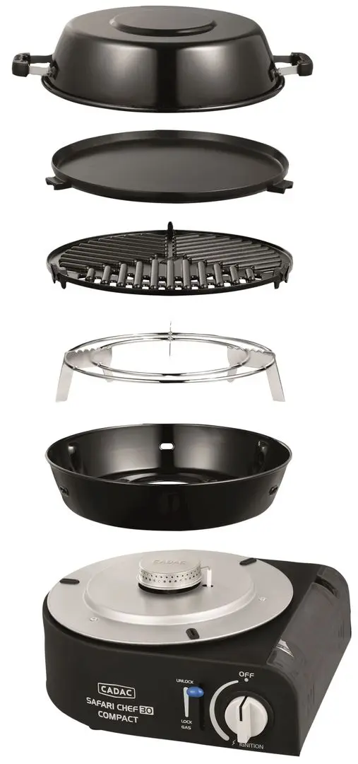 Gratar Cadac Safari Chef 30 Compact (Black)