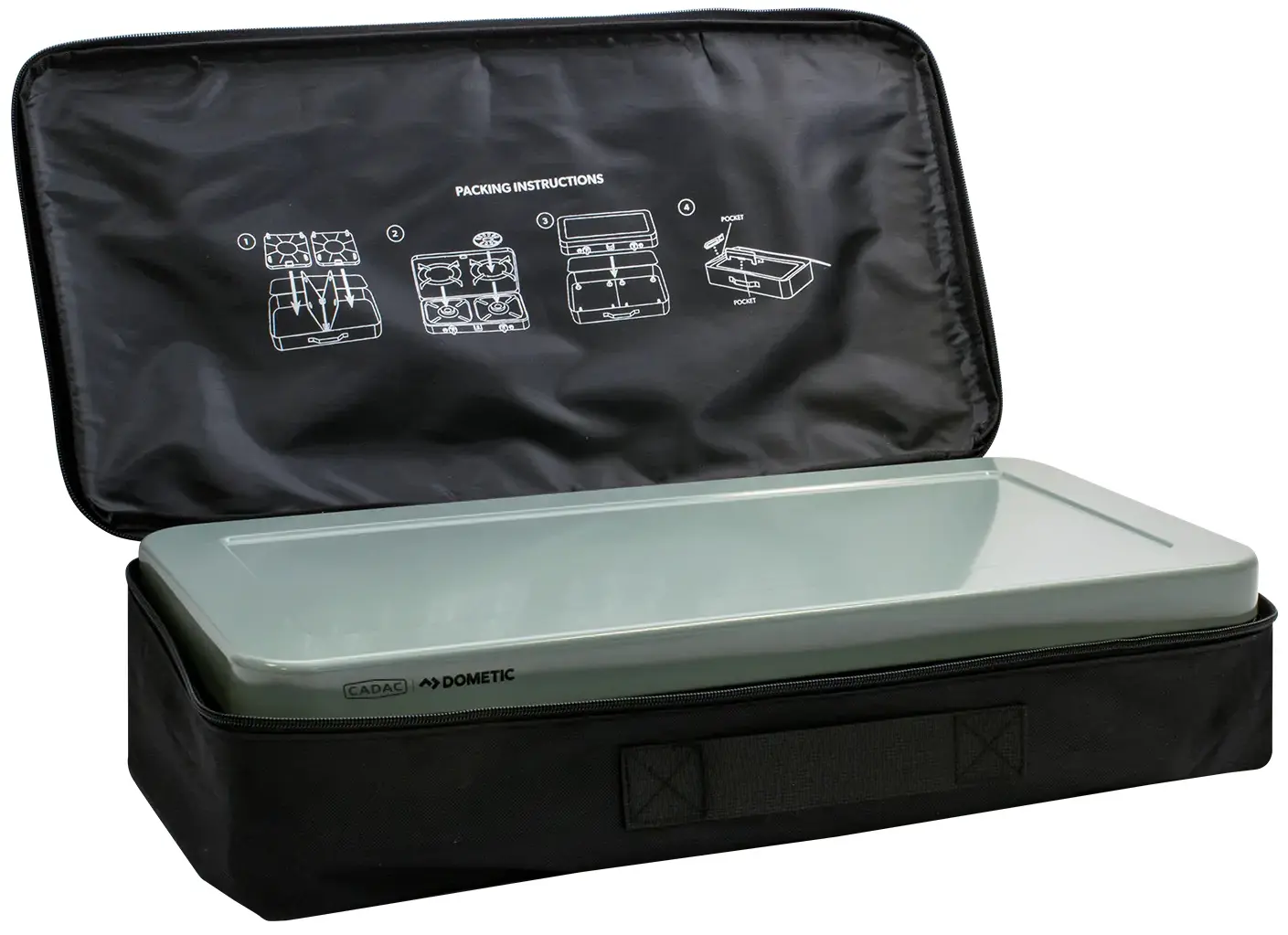 Плита газовая туристическаяCadac 2 Cook 3 Pro Deluxe (Olive Green)