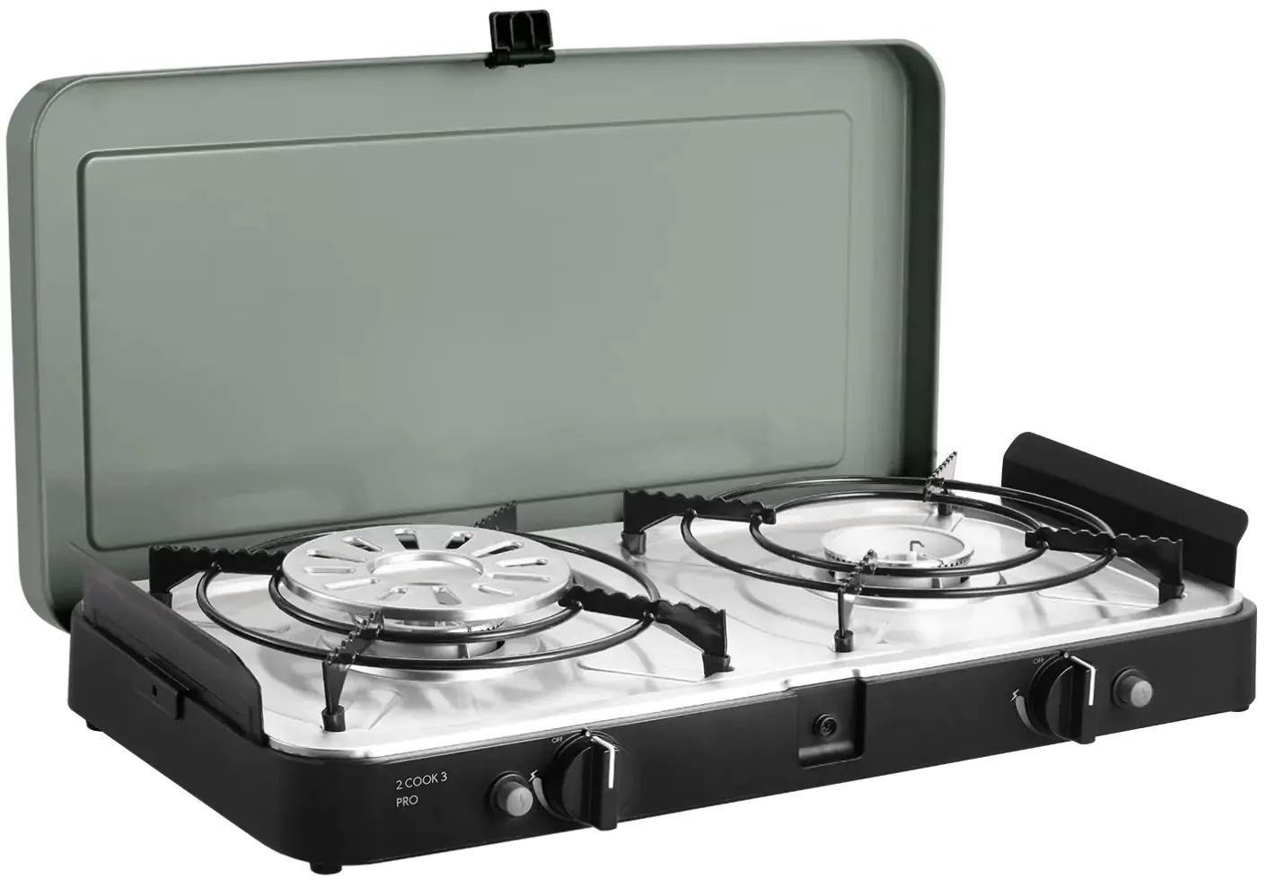 Плита газовая туристическаяCadac 2 Cook 3 Pro Deluxe (Olive Green)