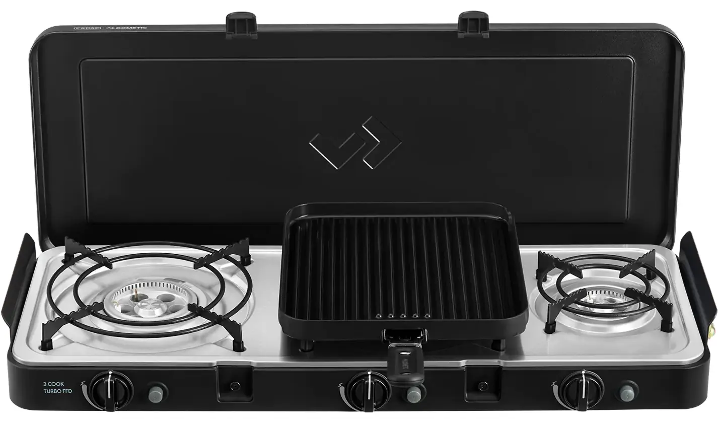 Aragaz pentru camping Cadac Cook Turbo FFD Deluxe (Black)