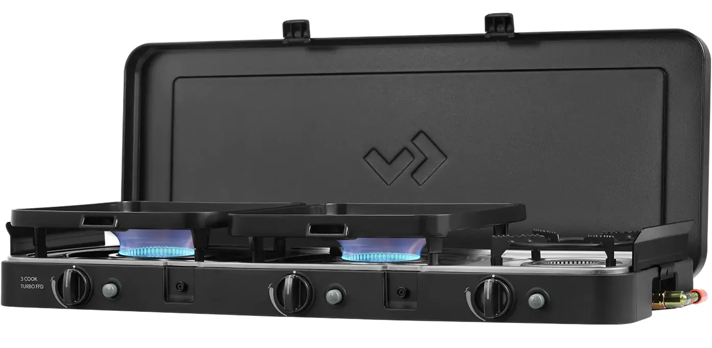 Aragaz pentru camping Cadac Cook Turbo FFD Deluxe (Black)