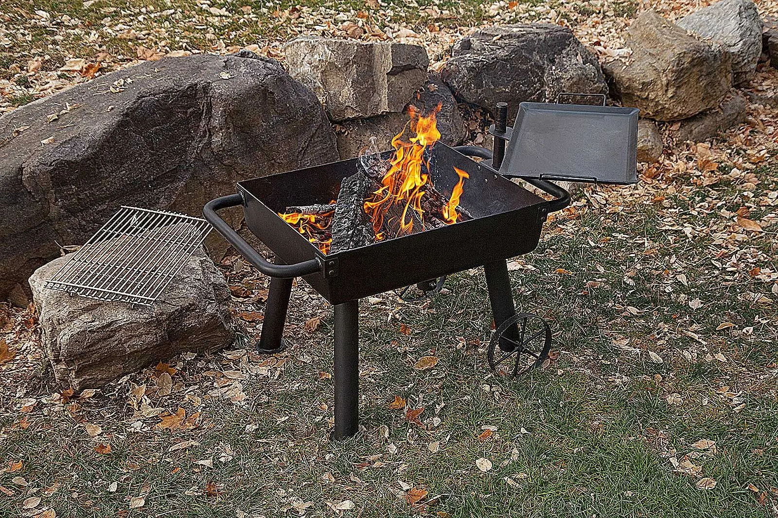 Gratar Camp Chef Cook Wagon (Black) - 4