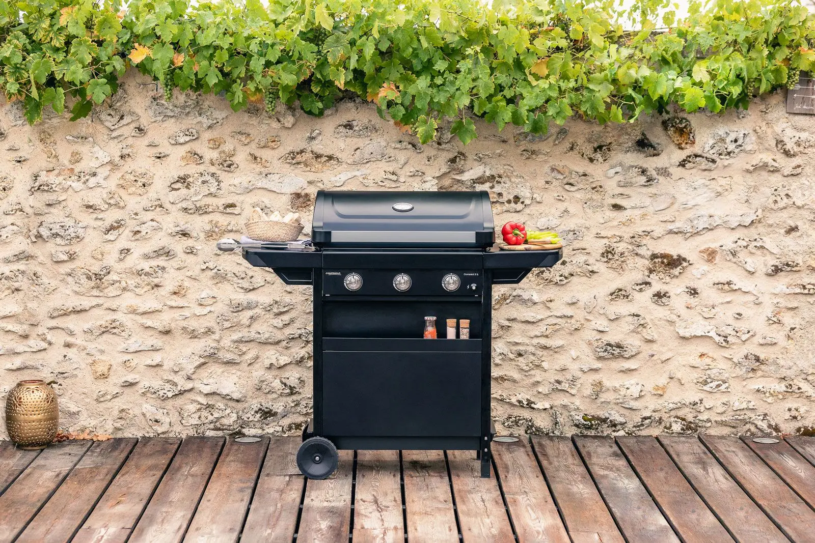 Газовый гриль Campingaz Compact 3 L 2181054 (Black) - 6