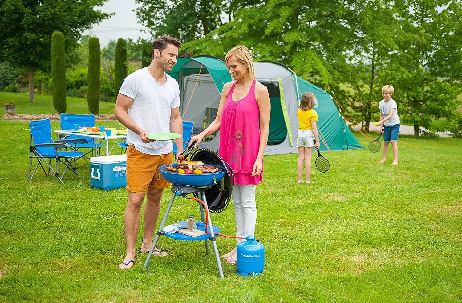 Гриль Campingaz Party Grill 600 (Blue) - 5