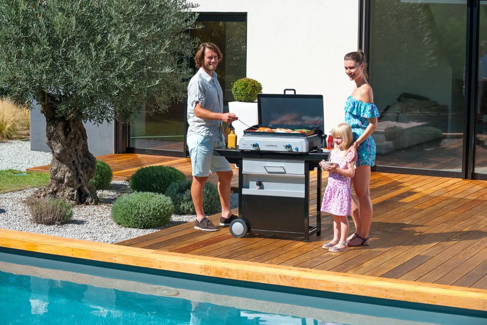 Grill pe gaz Campingaz Plancha BF LX (Black/Inox) - 6