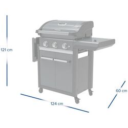Gratar Campingaz 3 Premium S (Gray) Thumb