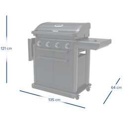 Gratar pe gaz Campingaz 4 Onyx S (Black) Thumb