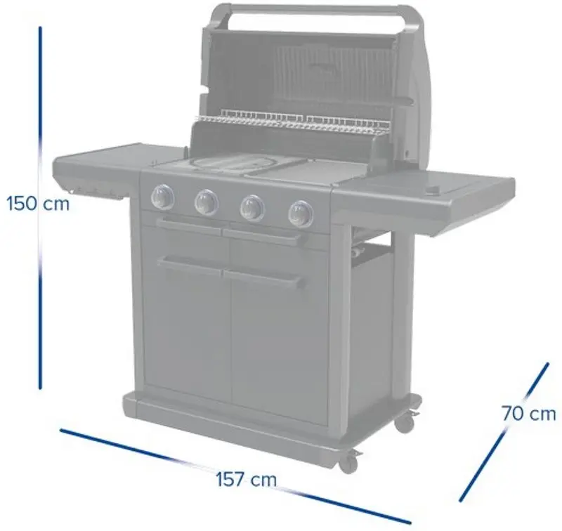 Gratar pe gaz Campingaz 4 Onyx S (Black) - 3