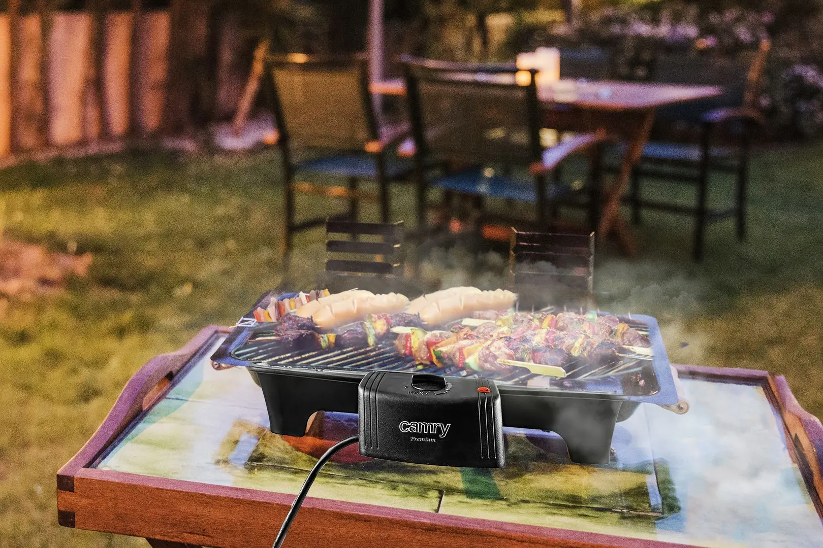 Gratar electric Camry CR 6612 (Black) - 14