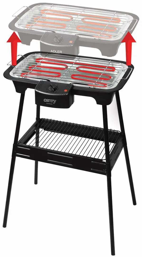 Gratar electric Camry CR 6612 (Black) - 7