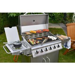 Gratar pe gaz Cattara Manhattan (Inox) Thumb