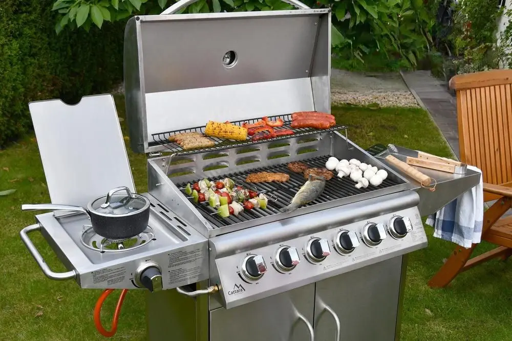 Gratar pe gaz Cattara Manhattan (Inox) - 8