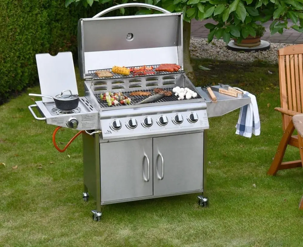 Gratar pe gaz Cattara Manhattan (Inox) - 9