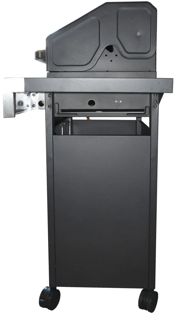 Gratar pe gaz Cattara Window 3+1 (Inox/Black) - 4