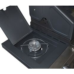 Gratar pe gaz Cattara Window 3+1 (Inox/Black) Thumb