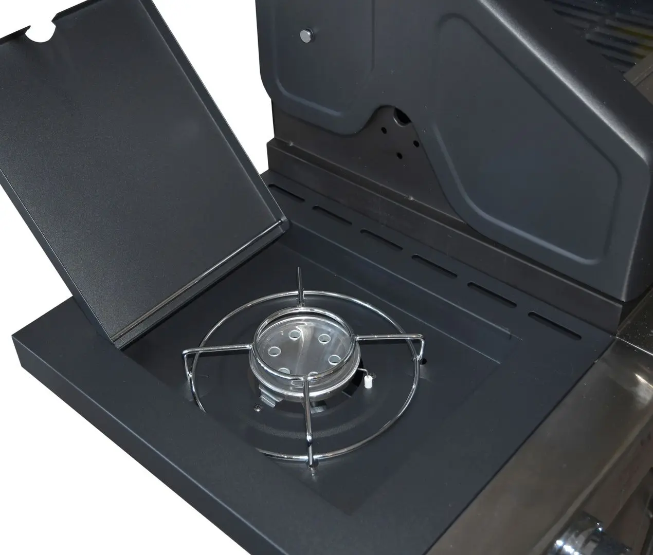 Gratar pe gaz Cattara Window 3+1 (Inox/Black) - 6