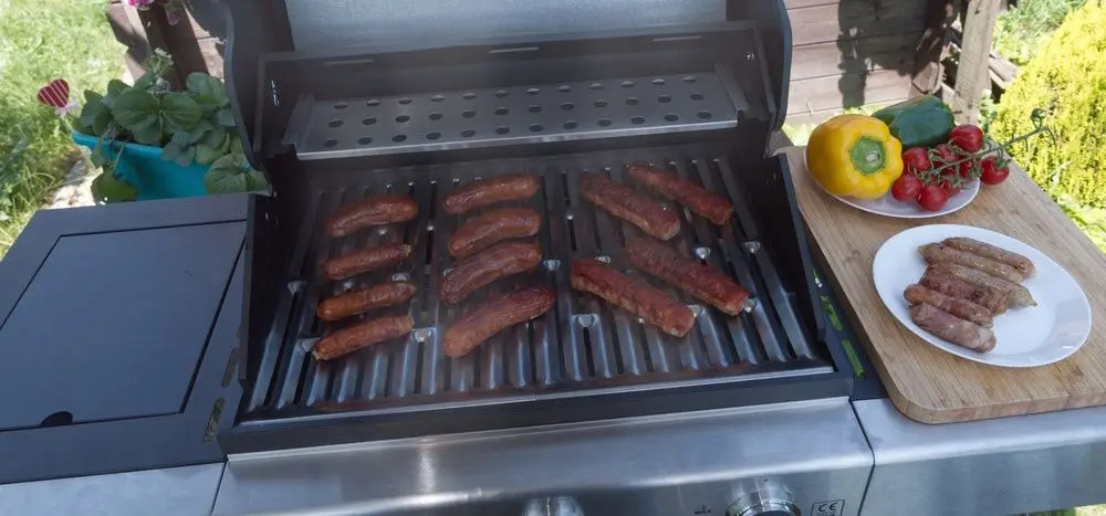 Gratar pe gaz Cattara Window 3+1 (Inox/Black) - 9