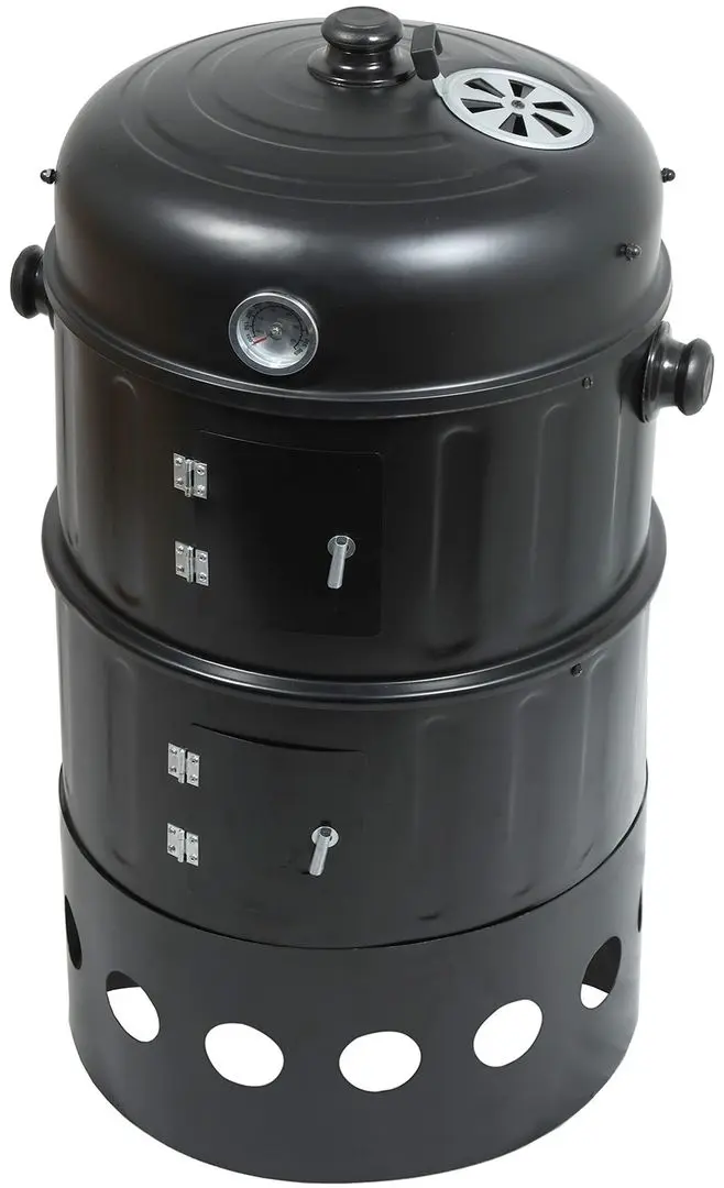 Gratar-afumator 3in1 Cattara Pisa (Black) - 2