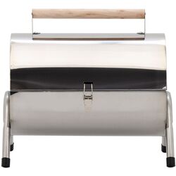 Gratar cu afumatoare Cattara Double 13034 (Chrom) Thumb