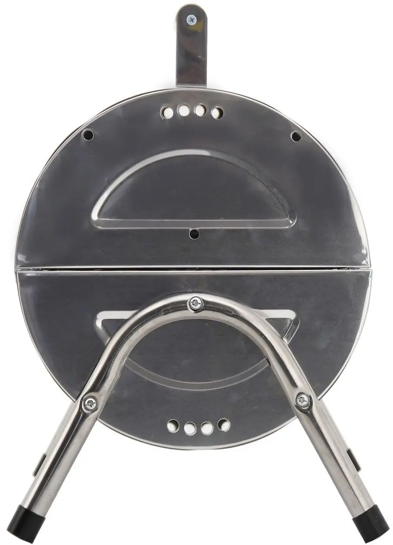 Gratar cu afumatoare Cattara Double 13034 (Chrom) - 4