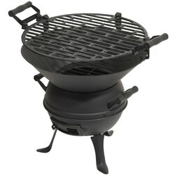 Gratar-vatra Cattara Kettle (Black)